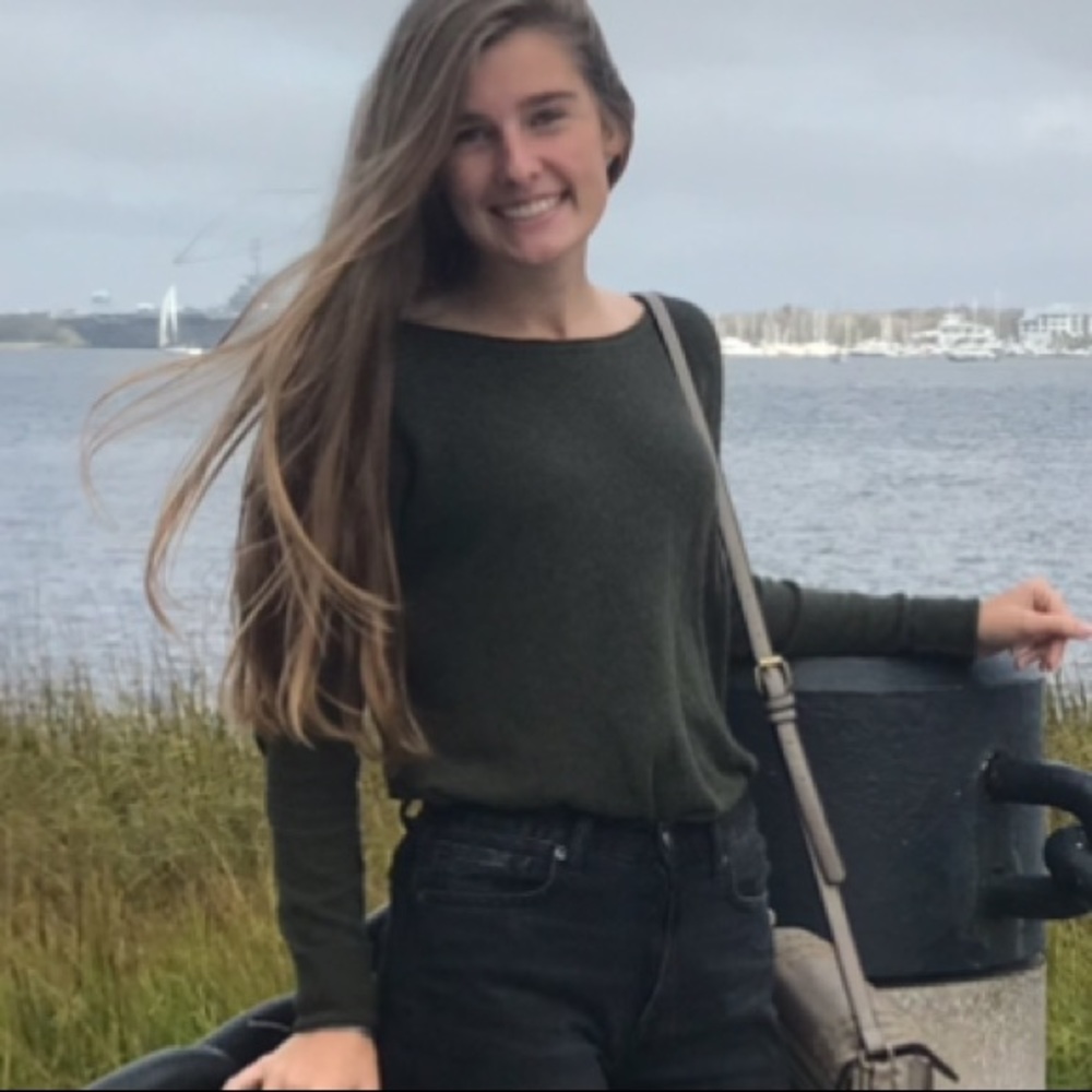 American Eagle green sweater